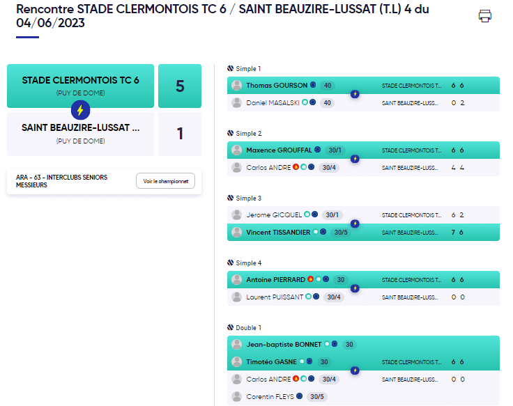 dep 5 poule e rencontre 5