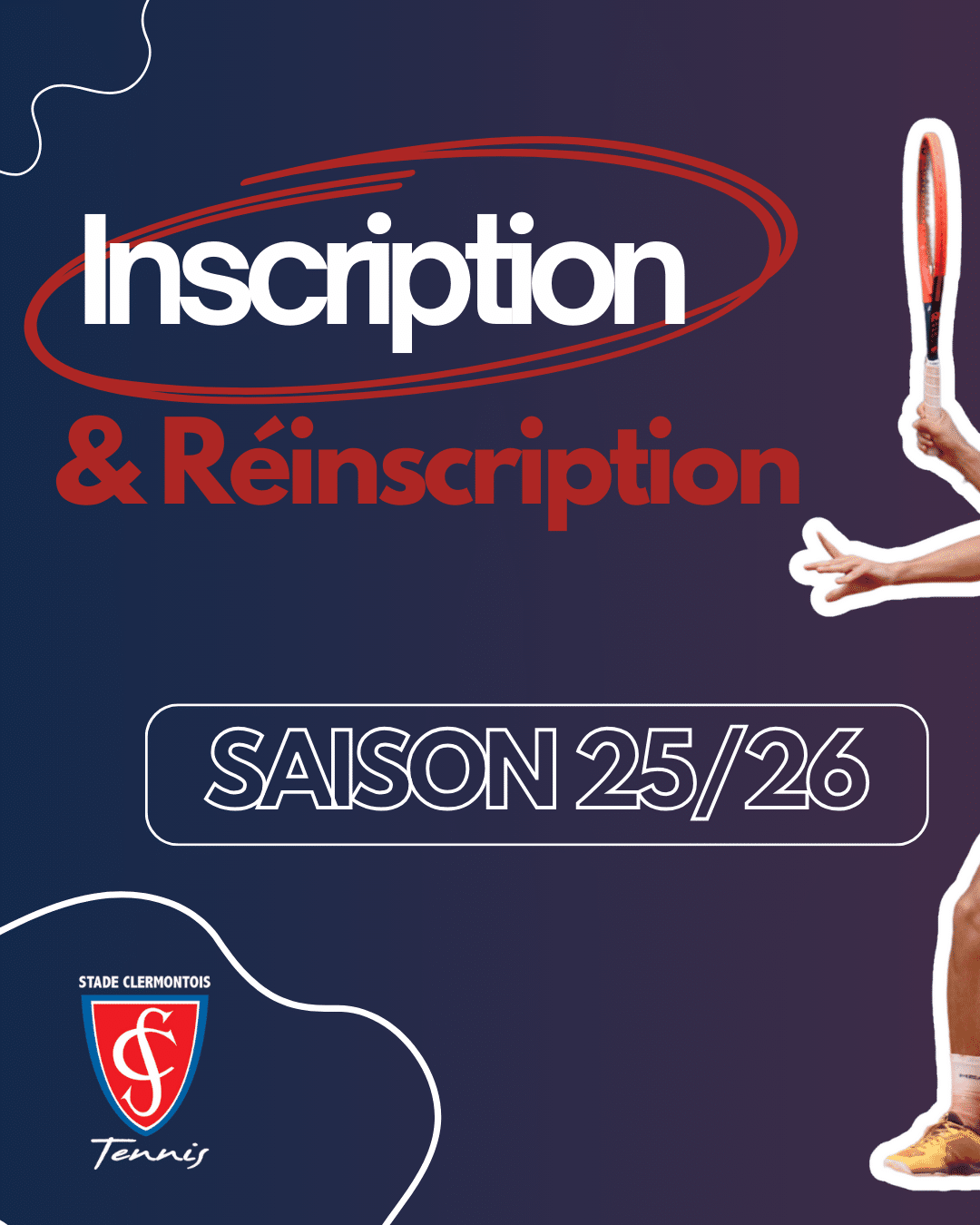 Dates de la rentrée de l’école de tennis